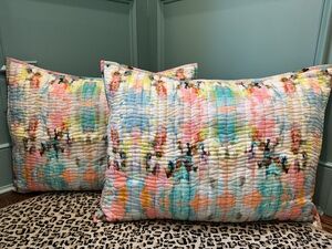 Laura Park Designs - Brooks Avenue - Quilted Sham Set - Standard size